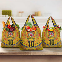 Custom Colombia Football Grocery Bag Sporty Vueltiao Hat