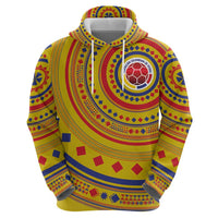 Custom Colombia Football Hoodie Sporty Vueltiao Hat