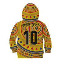 Custom Colombia Football Kid Hoodie Sporty Vueltiao Hat
