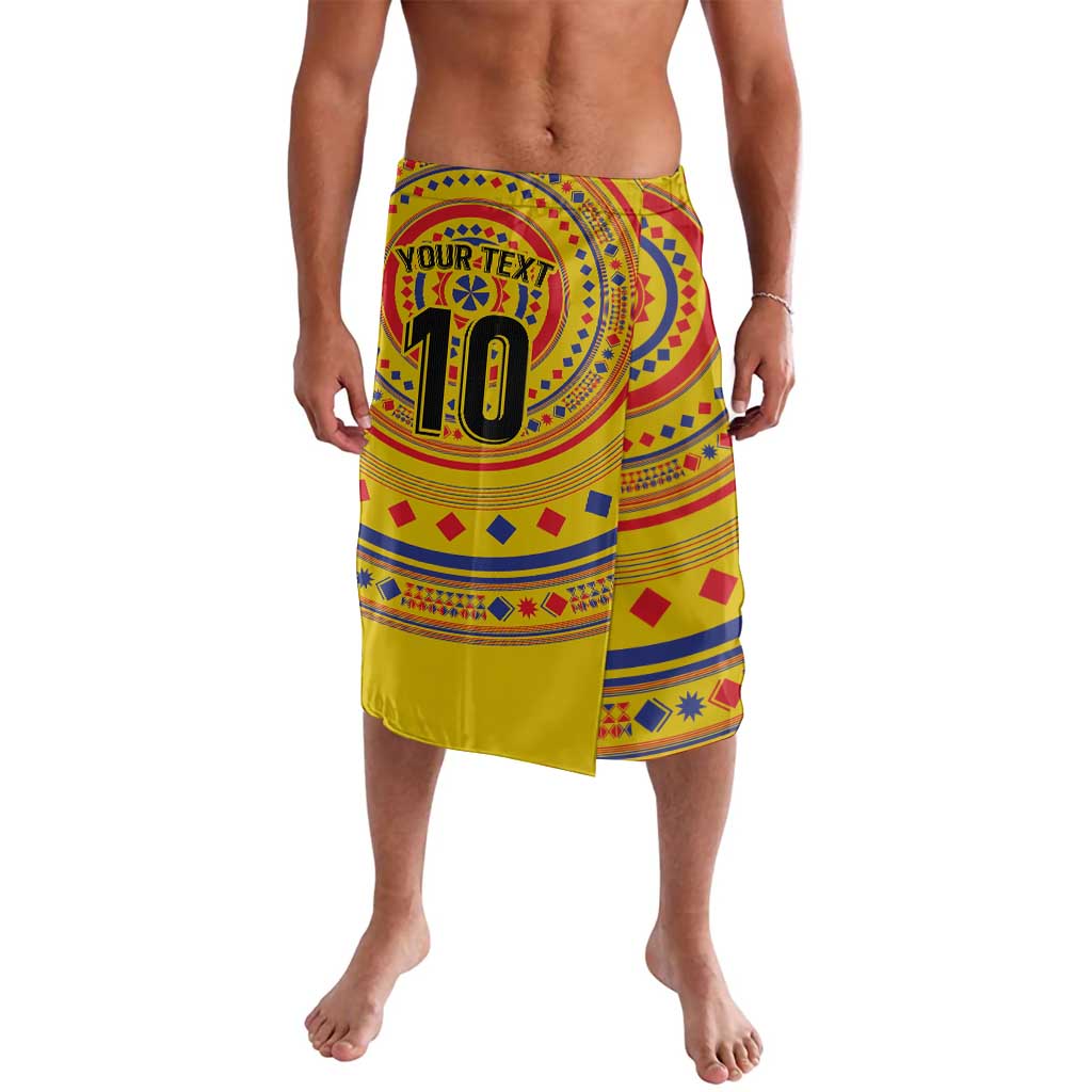 Custom Colombia Football Lavalava Sporty Vueltiao Hat