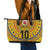 Custom Colombia Football Leather Tote Bag Sporty Vueltiao Hat