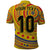 Custom Colombia Football Polo Shirt Sporty Vueltiao Hat