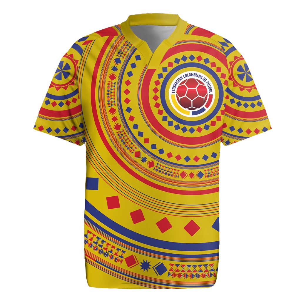 Custom Colombia Football Rugby Jersey Sporty Vueltiao Hat