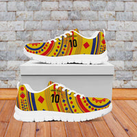 Custom Colombia Football Sneakers Sporty Vueltiao Hat