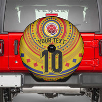 Custom Colombia Football Spare Tire Cover Sporty Vueltiao Hat