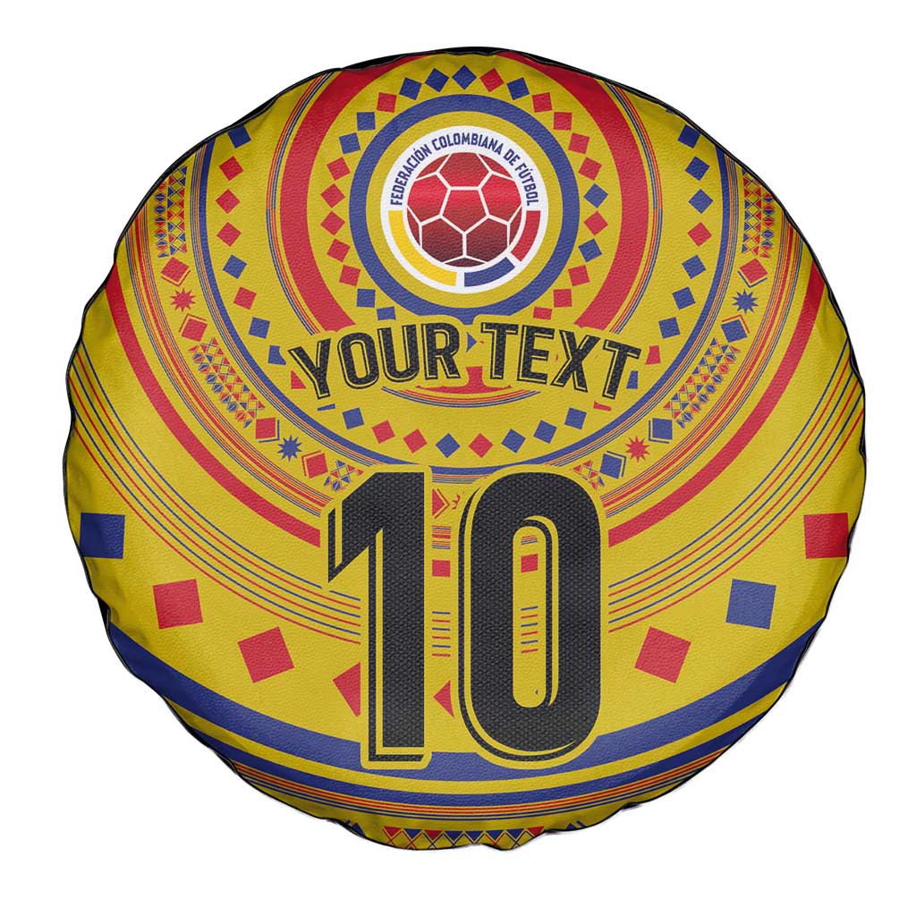 Custom Colombia Football Spare Tire Cover Sporty Vueltiao Hat