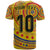 Custom Colombia Football T Shirt Sporty Vueltiao Hat