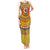 Custom Colombia Football Tank Maxi Dress Sporty Vueltiao Hat