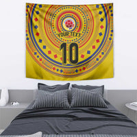 Custom Colombia Football Tapestry Sporty Vueltiao Hat