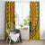 Custom Colombia Football Window Curtain Sporty Vueltiao Hat