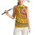 Custom Colombia Football Women Sleeveless Polo Shirt Sporty Vueltiao Hat