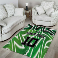 Custom Nigeria Football Area Rug Sporty Super Eagles