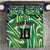Custom Nigeria Football Bedding Set Sporty Super Eagles