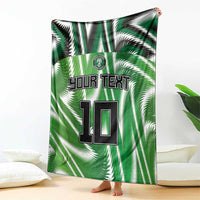 Custom Nigeria Football Blanket Sporty Super Eagles
