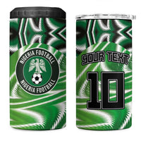 Custom Nigeria Football 4 in 1 Can Cooler Tumbler Sporty Super Eagles