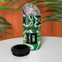 Custom Nigeria Football 4 in 1 Can Cooler Tumbler Sporty Super Eagles