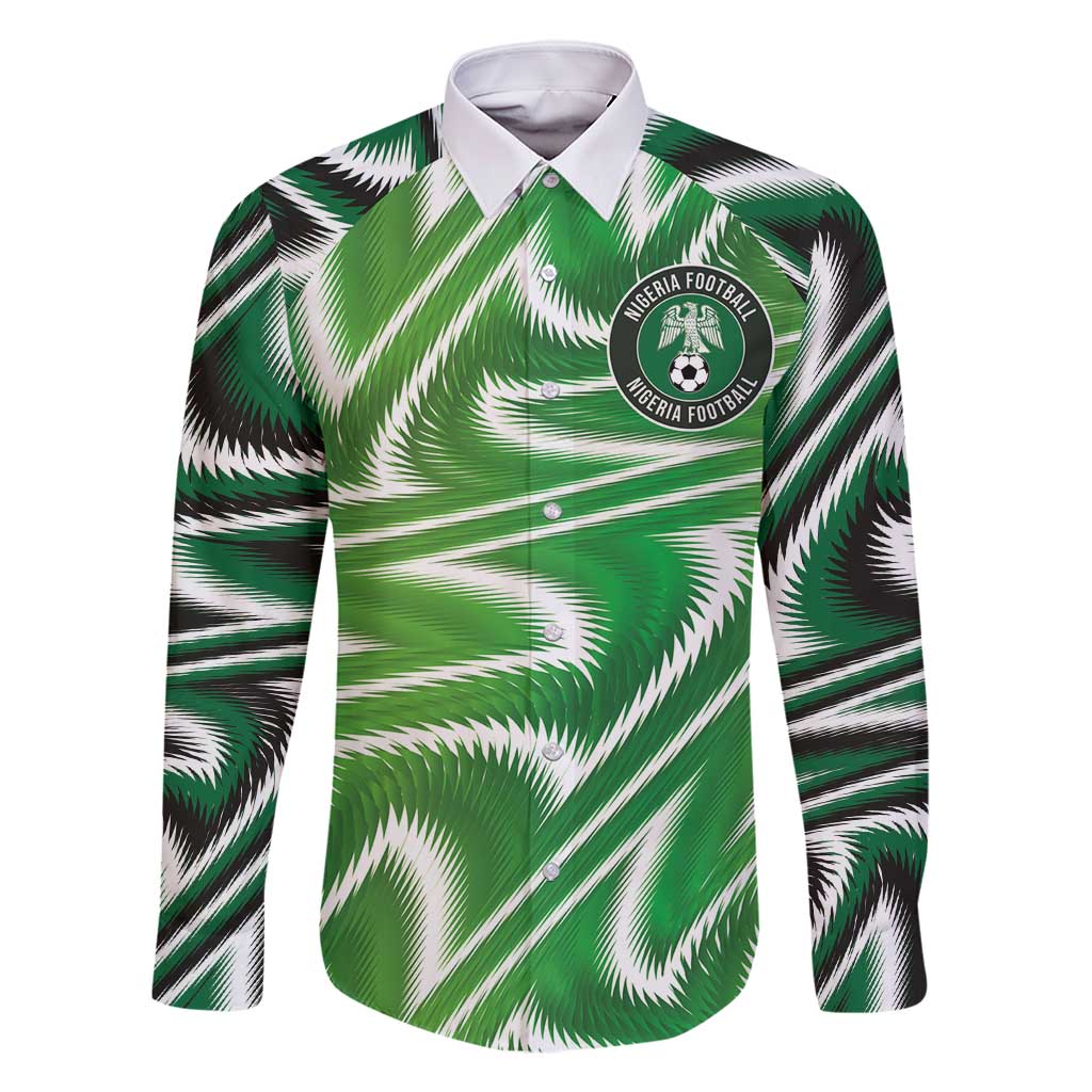 Custom Nigeria Football Family Matching Off Shoulder Short Dress and Hawaiian Shirt Sporty Super Eagles