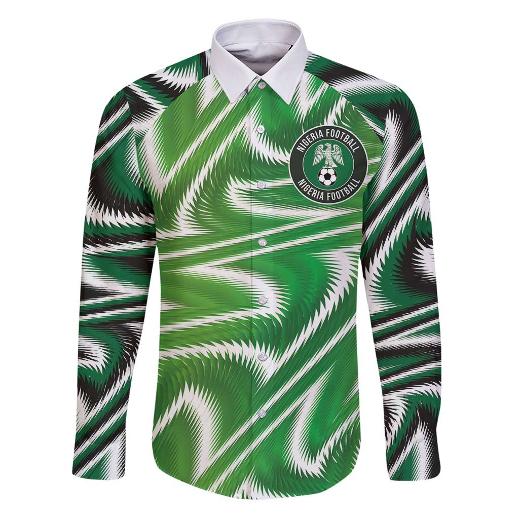 Custom Nigeria Football Family Matching Puletasi and Hawaiian Shirt Sporty Super Eagles