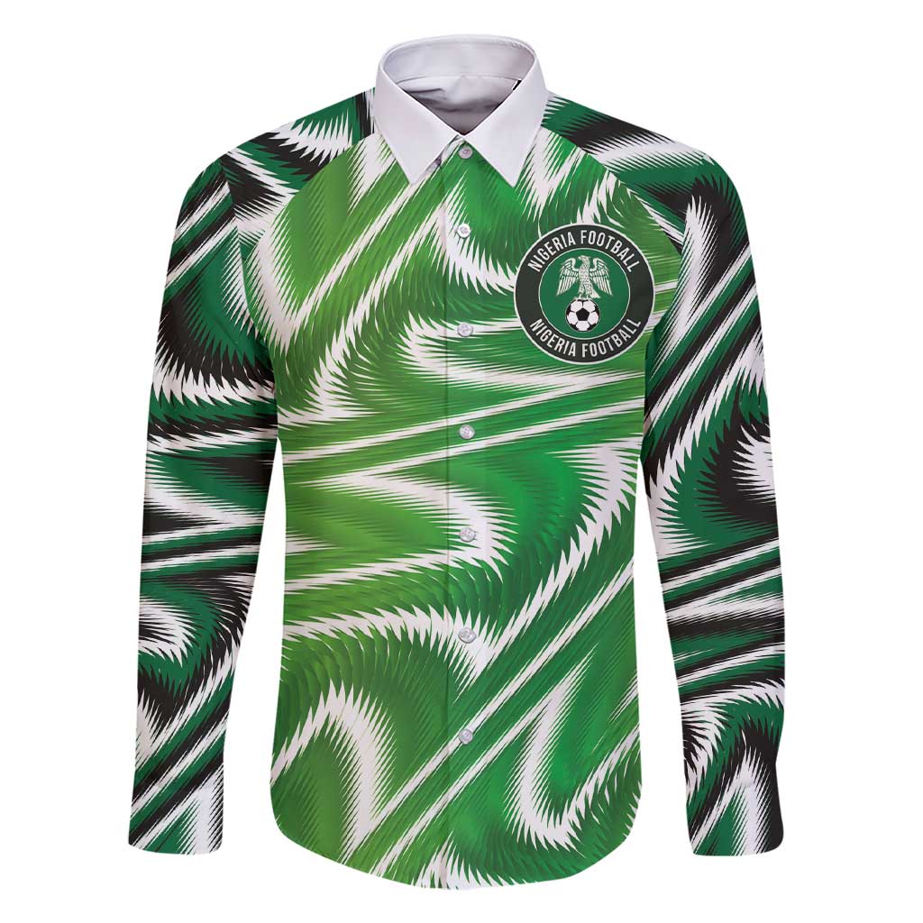 Custom Nigeria Football Family Matching Short Sleeve Bodycon Dress and Hawaiian Shirt Sporty Super Eagles