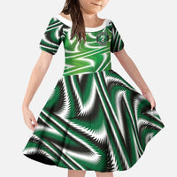 Custom Nigeria Football Family Matching Tank Maxi Dress and Hawaiian Shirt Sporty Super Eagles