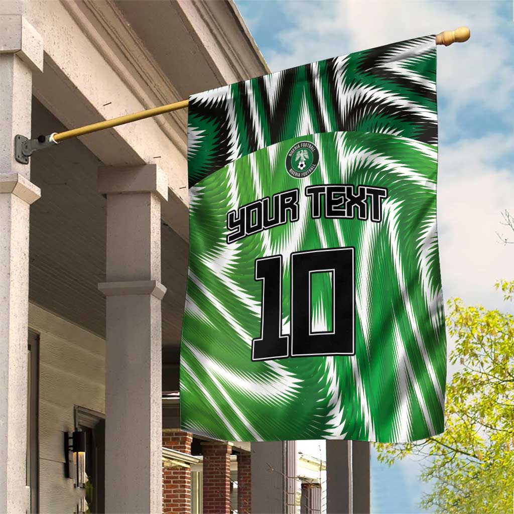 Custom Nigeria Football Garden Flag Sporty Super Eagles