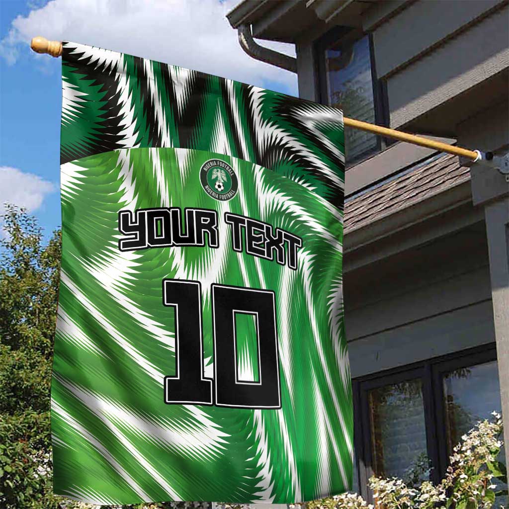 Custom Nigeria Football Garden Flag Sporty Super Eagles