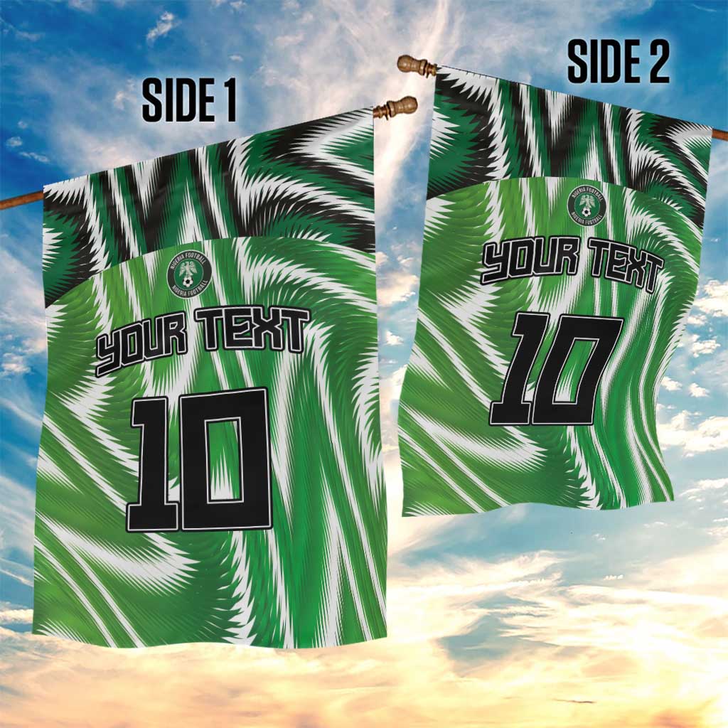 Custom Nigeria Football Garden Flag Sporty Super Eagles