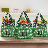 Custom Nigeria Football Grocery Bag Sporty Super Eagles