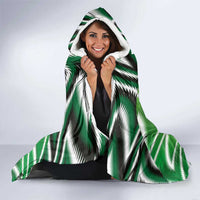 Custom Nigeria Football Hooded Blanket Sporty Super Eagles