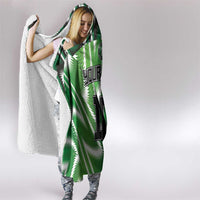 Custom Nigeria Football Hooded Blanket Sporty Super Eagles