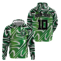 Custom Nigeria Football Hoodie Sporty Super Eagles