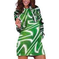 Custom Nigeria Football Hoodie Dress Sporty Super Eagles