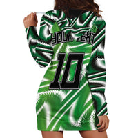 Custom Nigeria Football Hoodie Dress Sporty Super Eagles