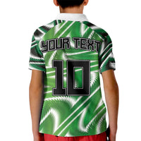 Custom Nigeria Football Kid Polo Shirt Sporty Super Eagles
