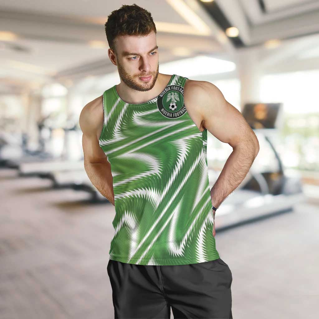 Custom Nigeria Football Men Tank Top Sporty Super Eagles