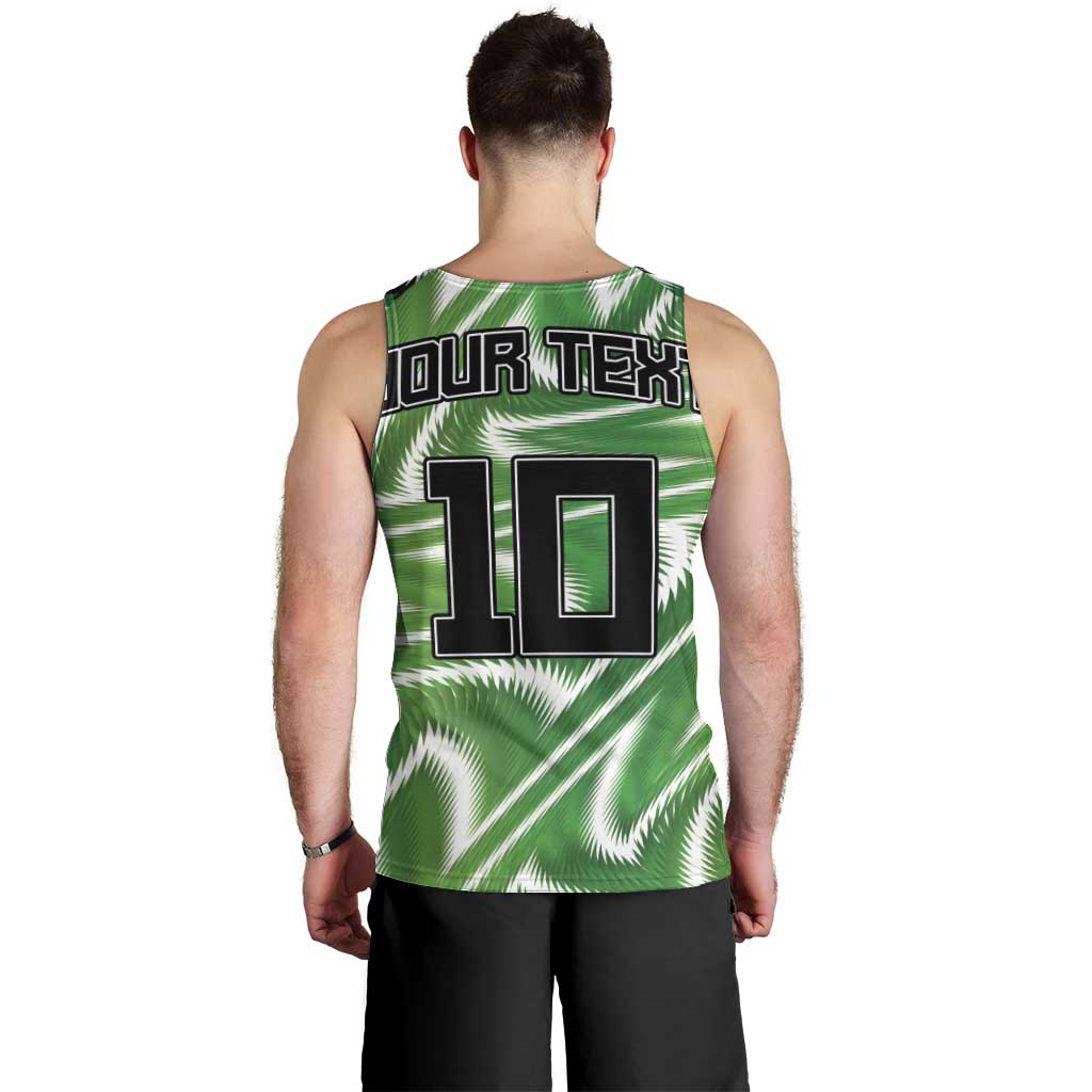 Custom Nigeria Football Men Tank Top Sporty Super Eagles