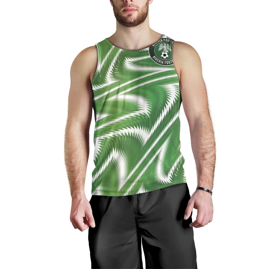 Custom Nigeria Football Men Tank Top Sporty Super Eagles