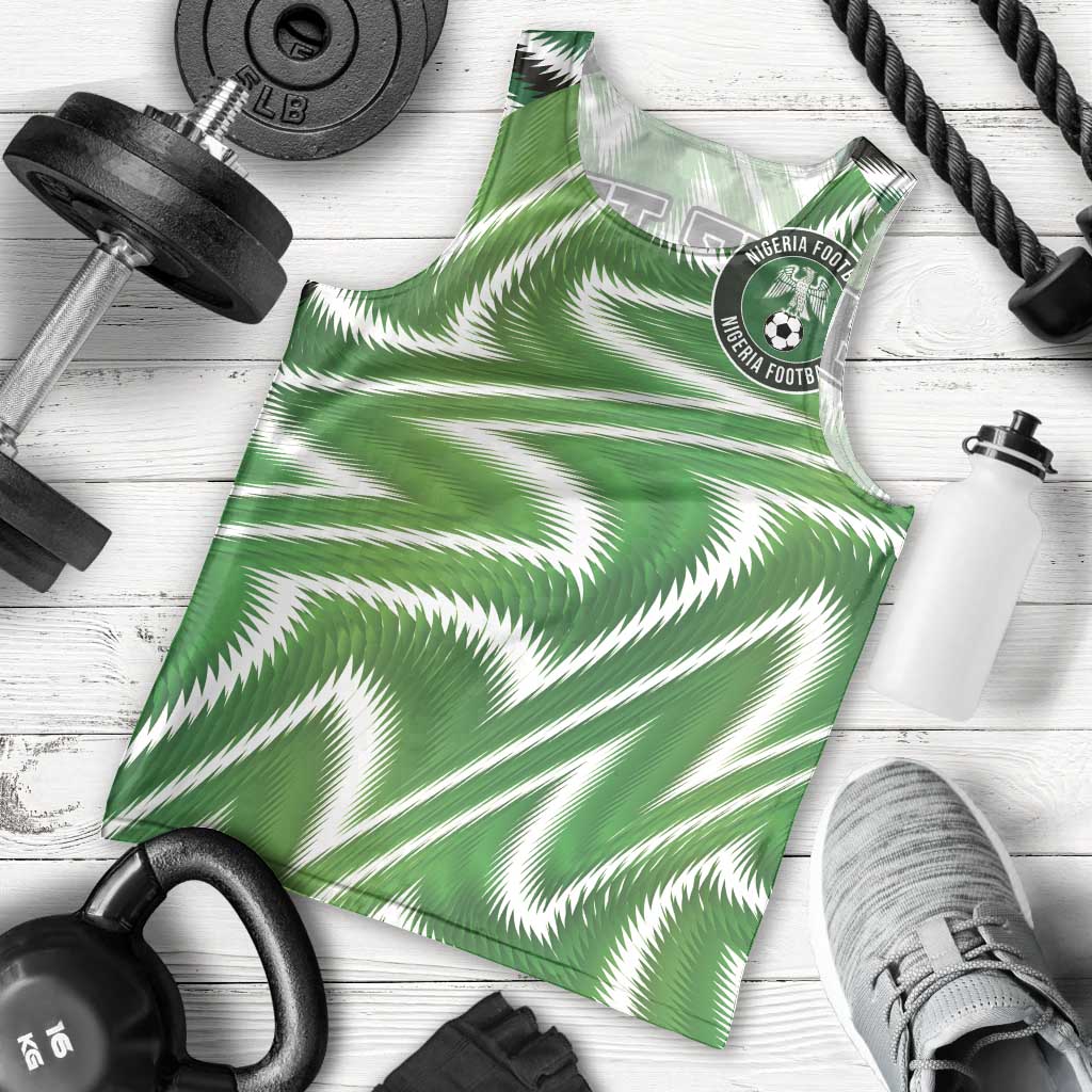 Custom Nigeria Football Men Tank Top Sporty Super Eagles