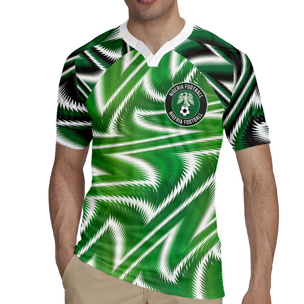 Custom Nigeria Football Rugby Jersey Sporty Super Eagles
