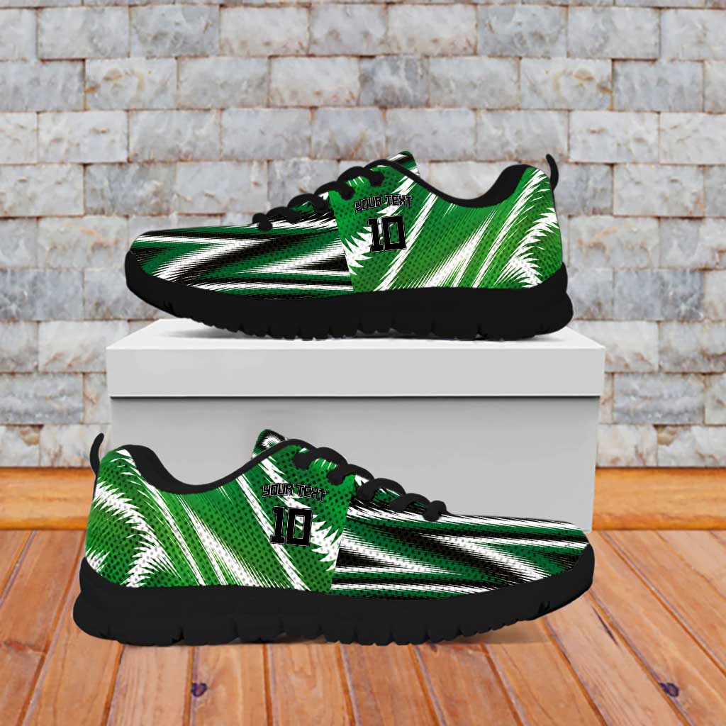 Custom Nigeria Football Sneakers Sporty Super Eagles