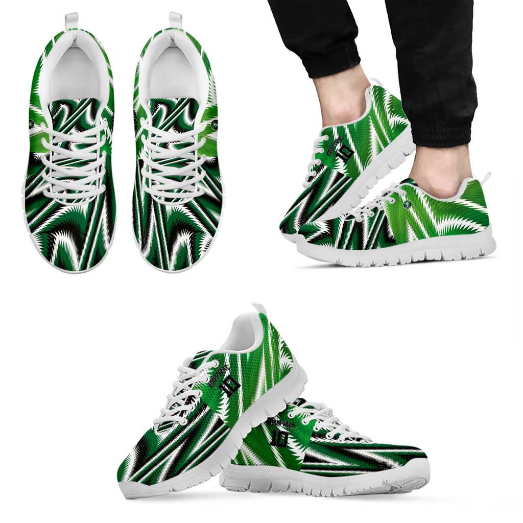 Custom Nigeria Football Sneakers Sporty Super Eagles