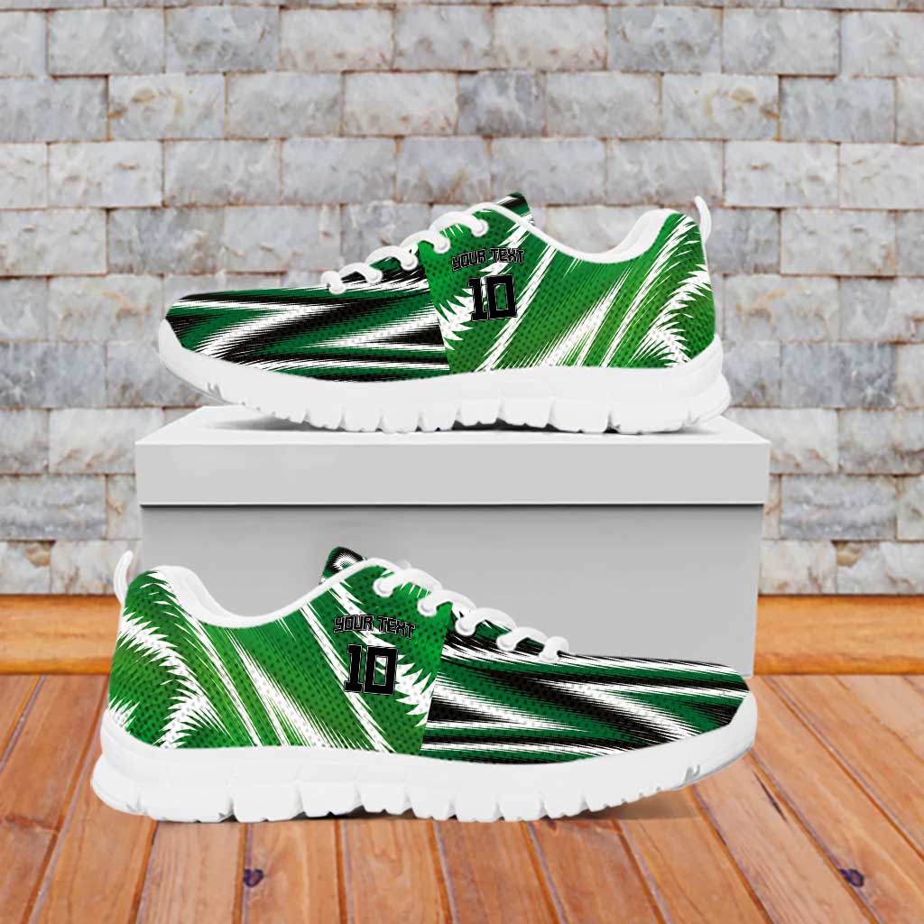 Custom Nigeria Football Sneakers Sporty Super Eagles