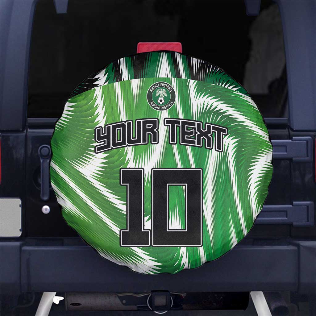 Custom Nigeria Football Spare Tire Cover Sporty Super Eagles