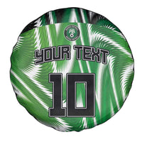 Custom Nigeria Football Spare Tire Cover Sporty Super Eagles