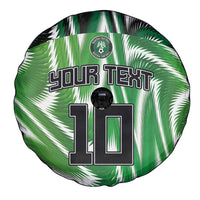Custom Nigeria Football Spare Tire Cover Sporty Super Eagles