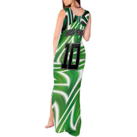 Custom Nigeria Football Tank Maxi Dress Sporty Super Eagles