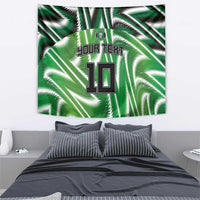 Custom Nigeria Football Tapestry Sporty Super Eagles