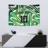 Custom Nigeria Football Tapestry Sporty Super Eagles