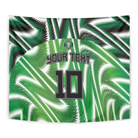 Custom Nigeria Football Tapestry Sporty Super Eagles