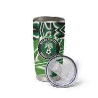 Custom Nigeria Football Tumbler Cup Sporty Super Eagles